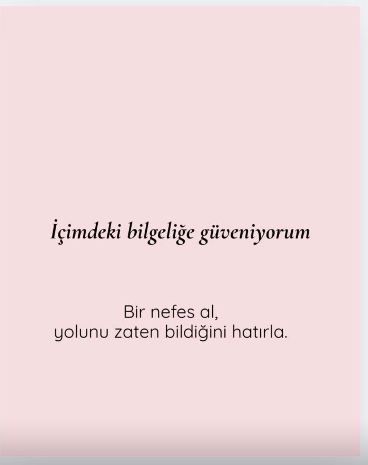 Bir Nefeslik Mantra Kartları