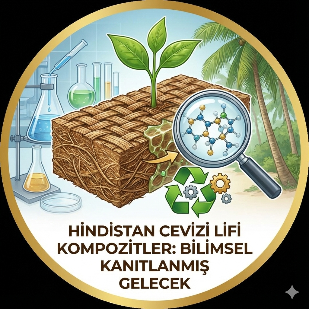 Hindistan Cevizi Lifi ile Sürdürülebilir Kompozitler: Bilimsel Olarak Kanıtlanmış Bir Gelecek