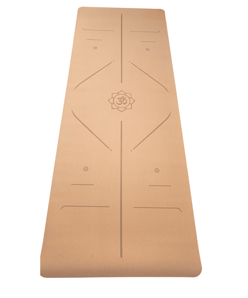 Mantar Mat 5mm Kauçuk Taban Om Desenli