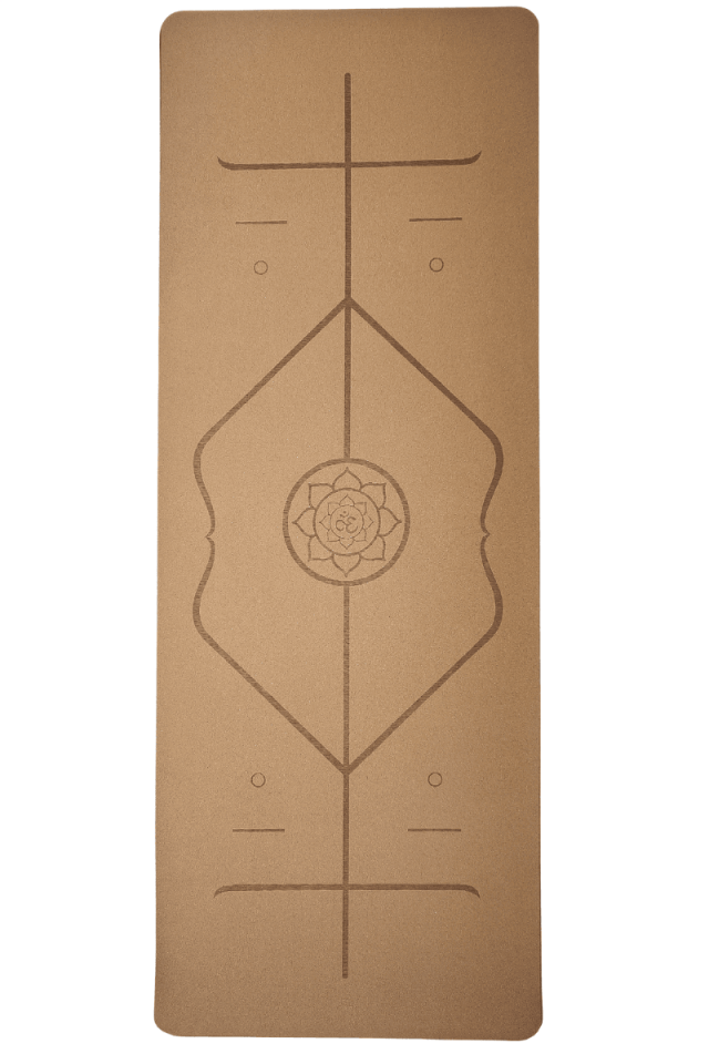 Mantar Mat 5mm Kauçuk Taban Om Desenli