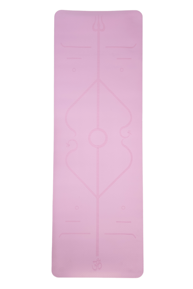 TPE Yoga/Pilates Matı Pembe 6mm