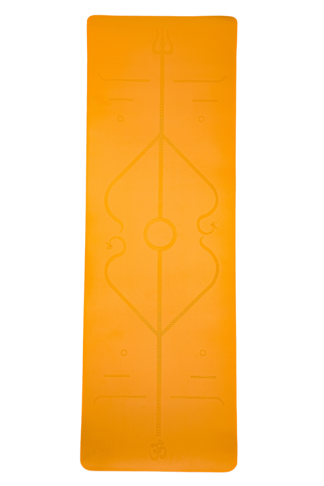 TPE Yoga/Pilates Matı Turuncu 6mm