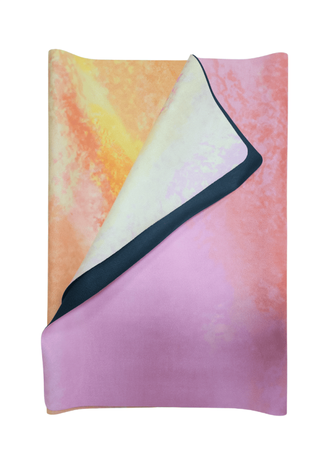 Katlanabilir Seyahat Matı Turuncu-Pembe 1mm